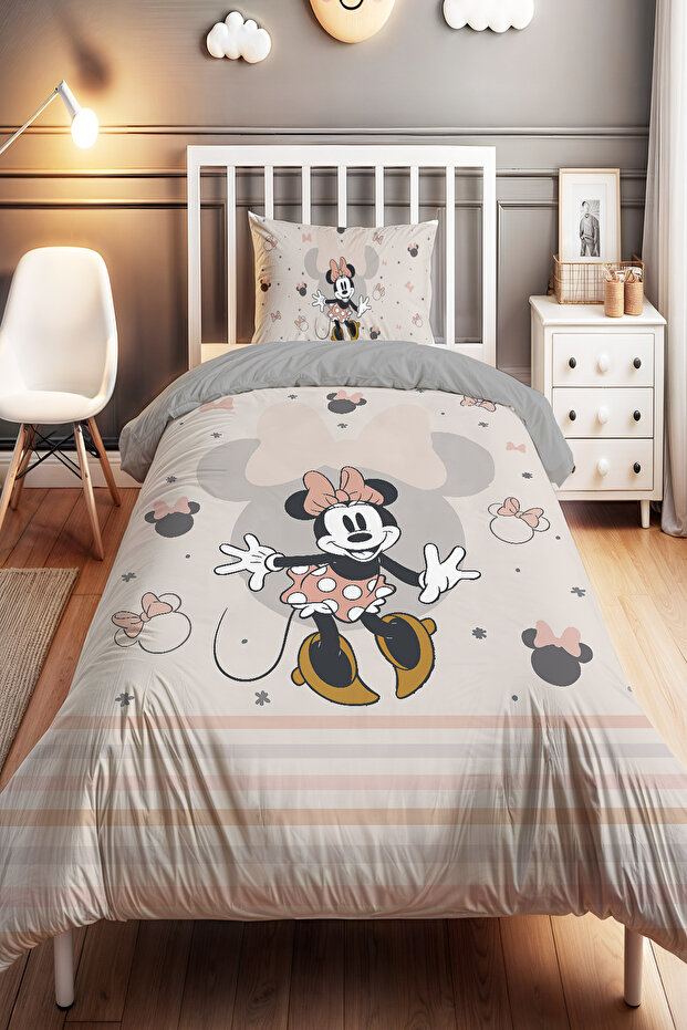 Minnie's Joy Patterned Single Baby Kids Bedding Set