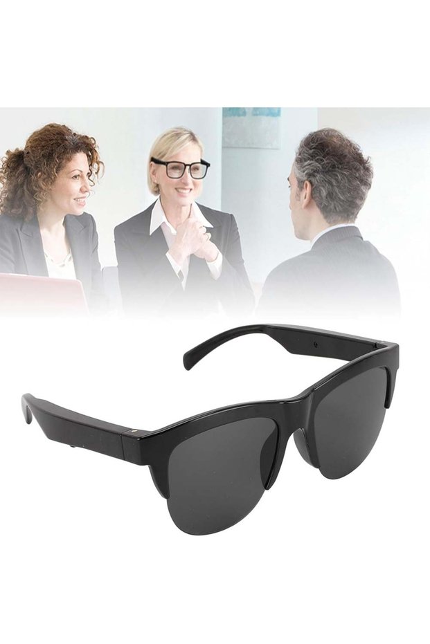 F06 Smart Glasses - Bluetooth 5.4 Audio Sunglasses w/ Speaker, Blue Light Filter, Voice Control.