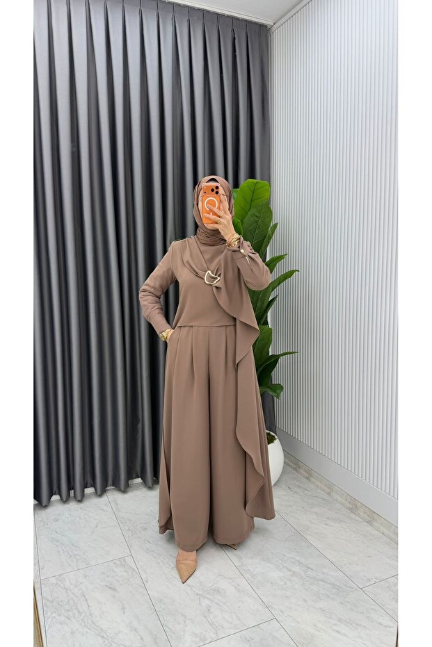 Pantolonlu Kadın Tulum - 1