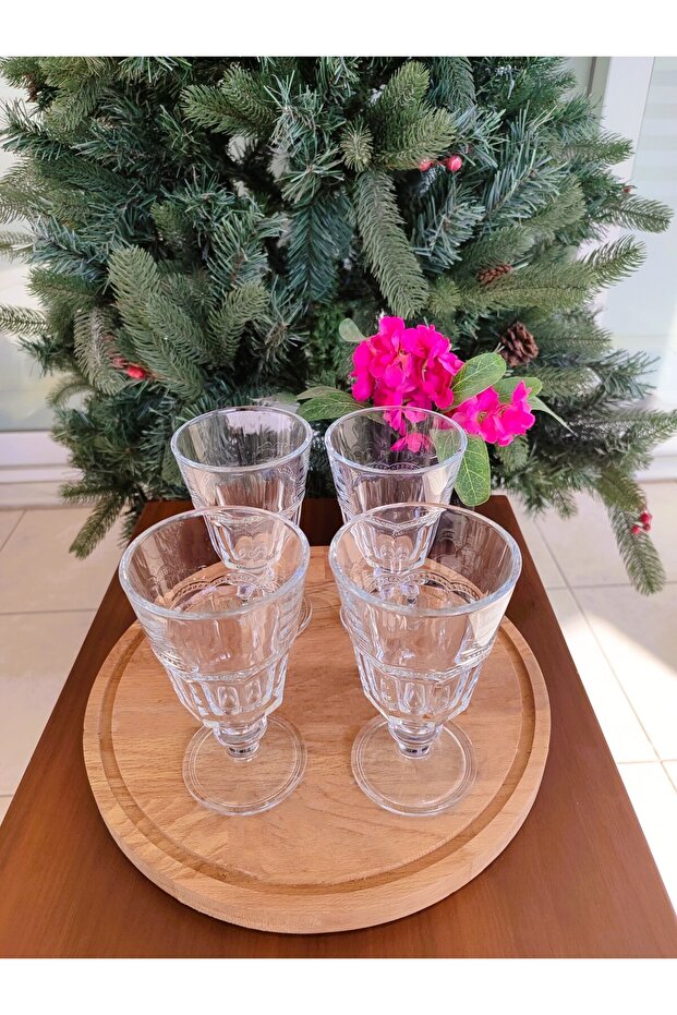 Perline 4'lü Kadeh Seti - 220 ml - 8