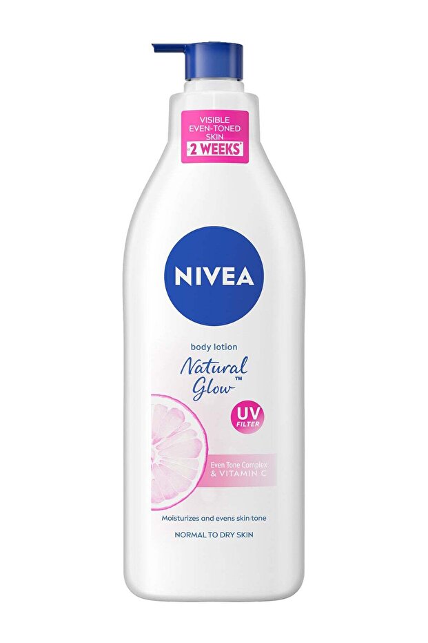 Natural Glow Body Lotion, Even Tone, Vitamin C - Normal To Dry Skin