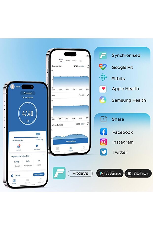 Lescale F4 smart scale - 3