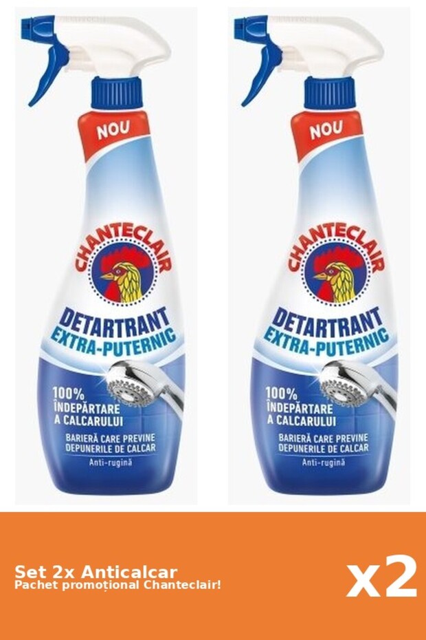 Set 2 Detartrant extra-puternic Chanteclair, 625 ml - 1
