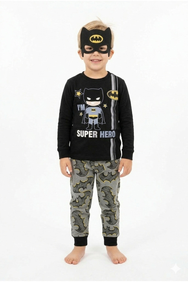 Children's Pajama Set Character Printed 100% Cotton Cotton Pieces 3-Piece Set