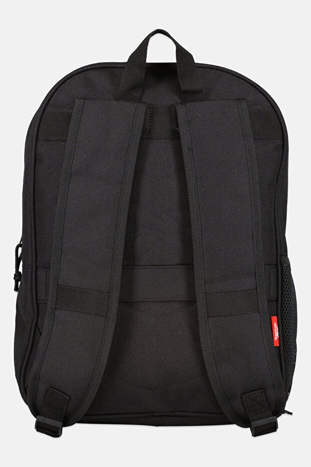 حقيبة ظهر رجالية بشعار مطرّز ، متعددة الألوان - 2