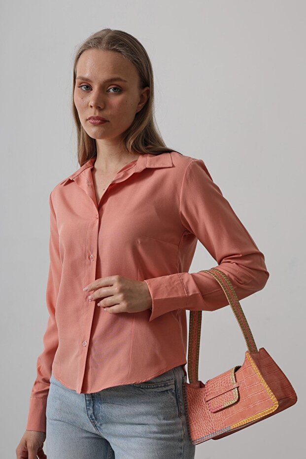 Cămașă de damă basic 34079 - 5