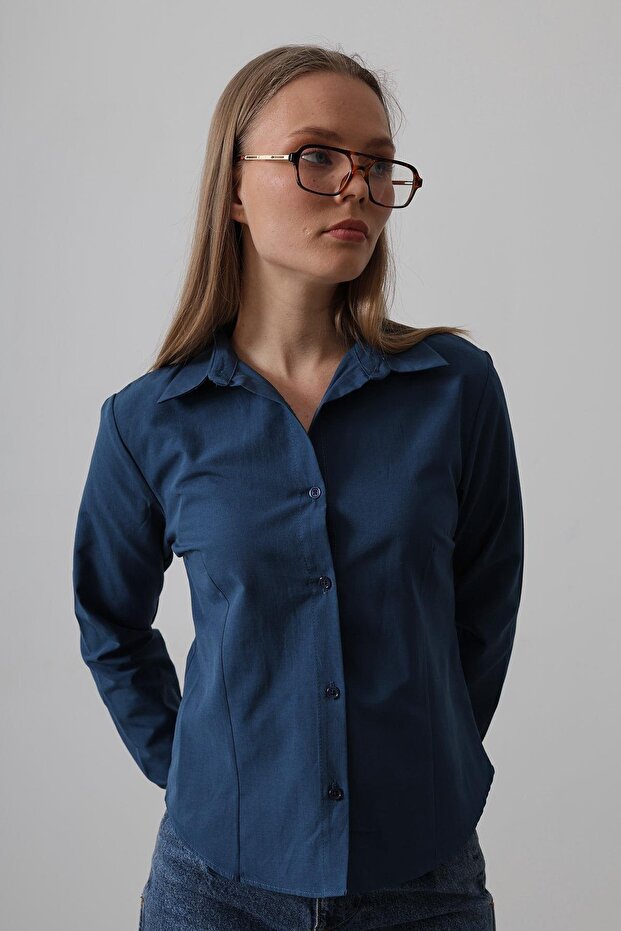 Cămașă de damă basic 34079 - 5