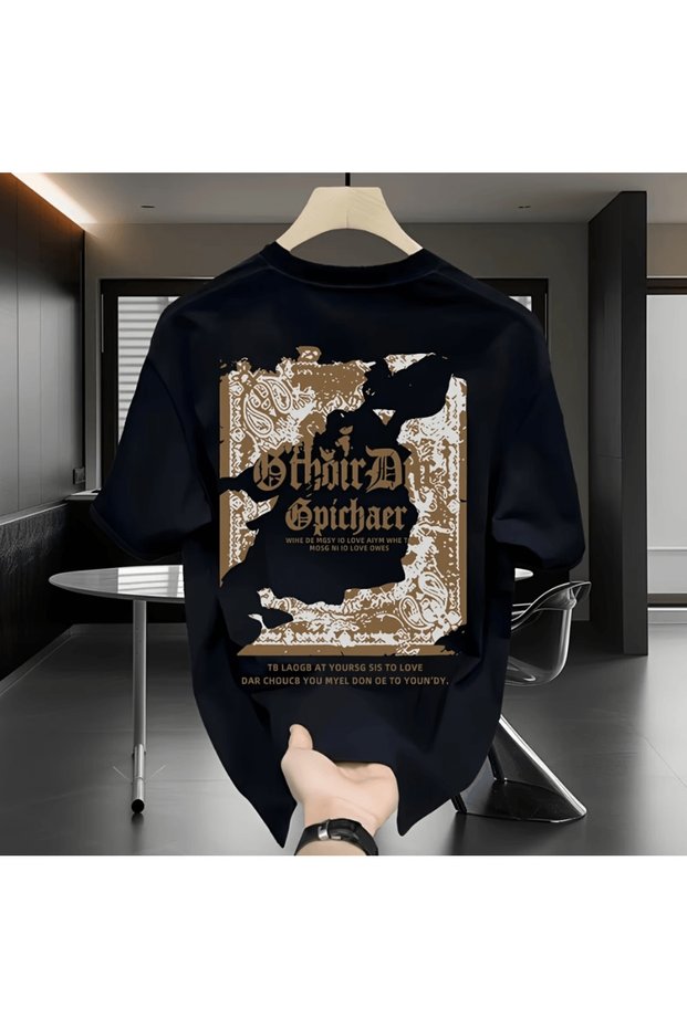Custom Back Printed Premium Oversized T-Shirt