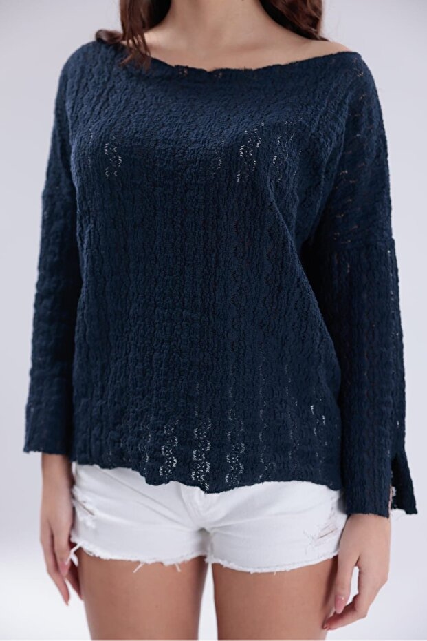 بلوزة غيبور دانتيل DN6099 - 7