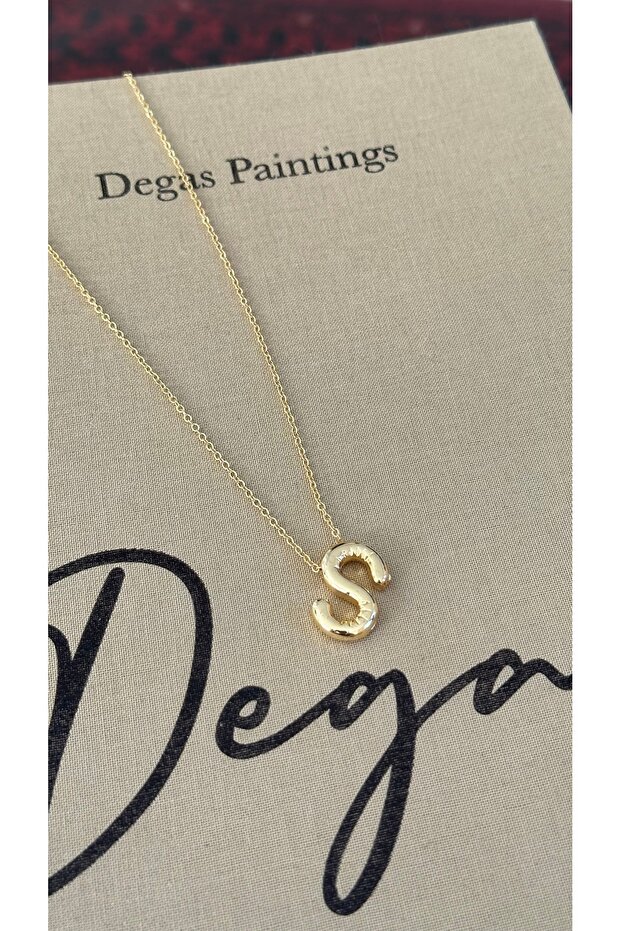 S Harf Kolye | Çelik - 2