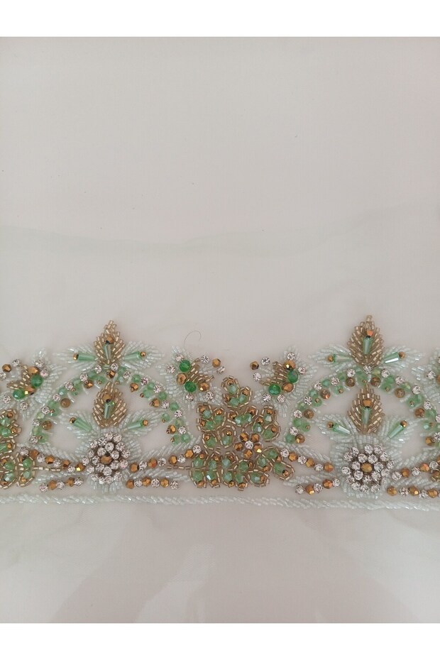 Indian/Lavi Kasnak Embroidery Handcrafted Applique Strip Work