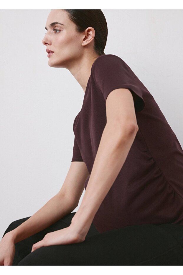 Pamuklu hamile tişört - 7