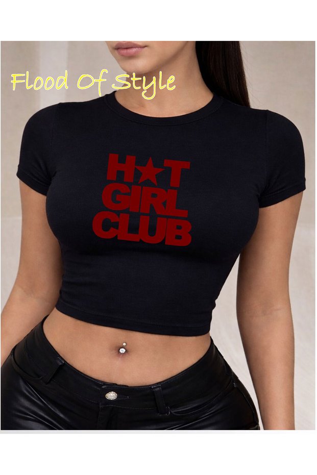 Black Babby Tee Girl Special Design
