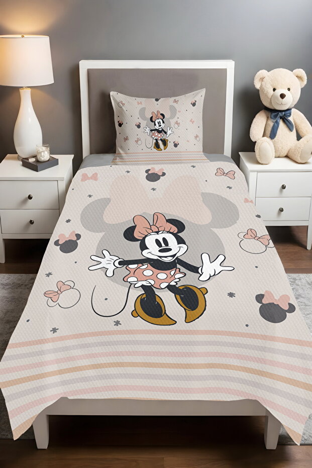 Minnie's Joy Patterned Single Baby Kids Piqué Set