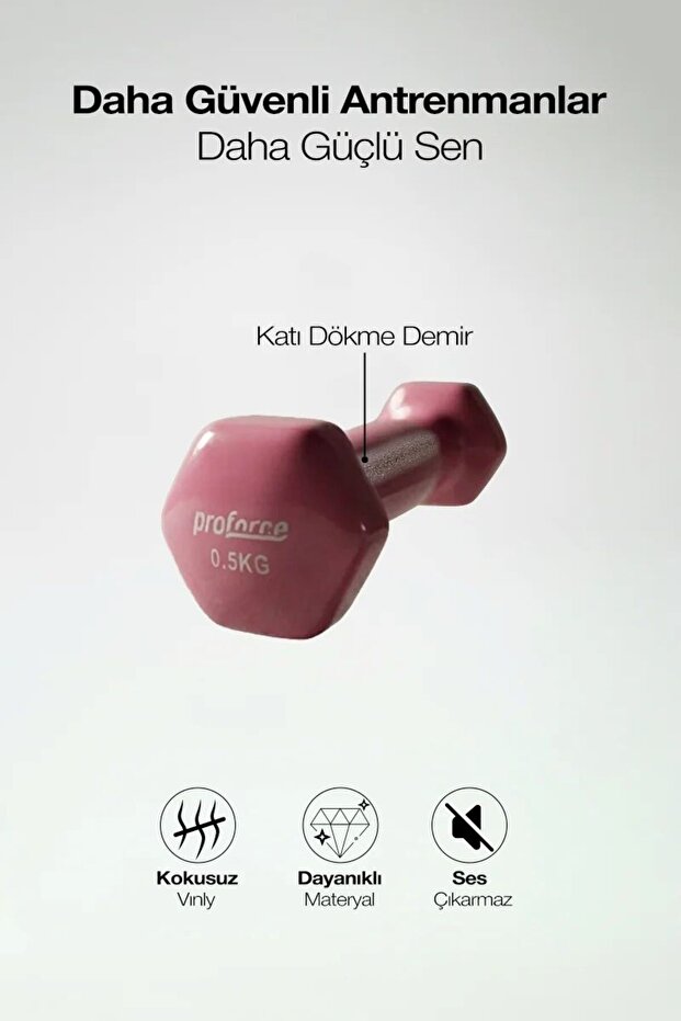 VİNLY DUMBELL TEK ADET - 2