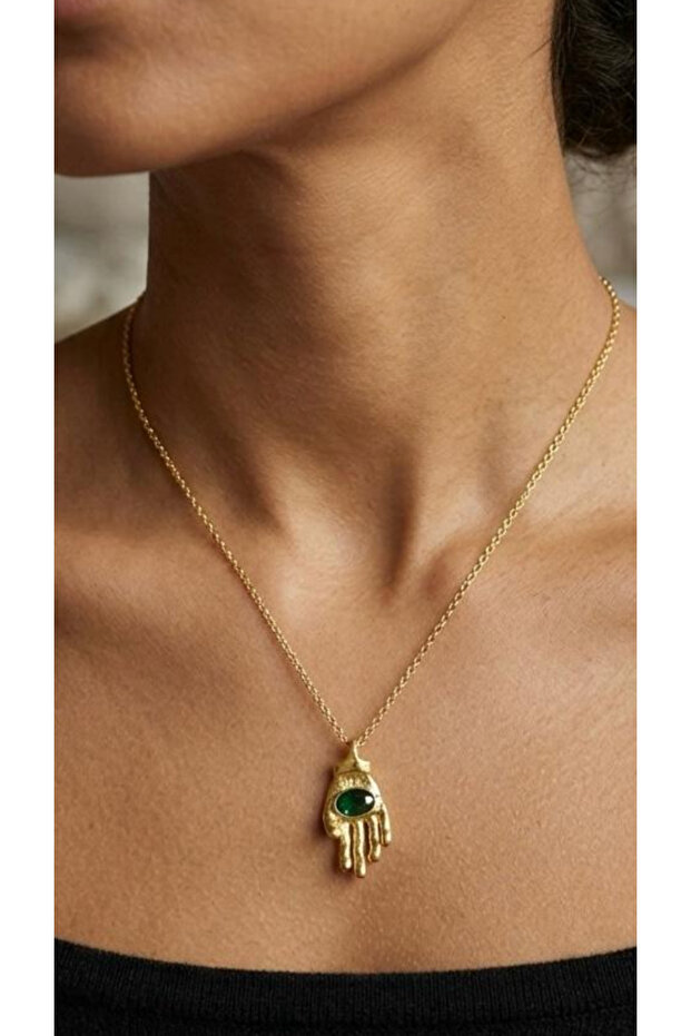 Tanrının Eli Kolye 925 Ayar - 2