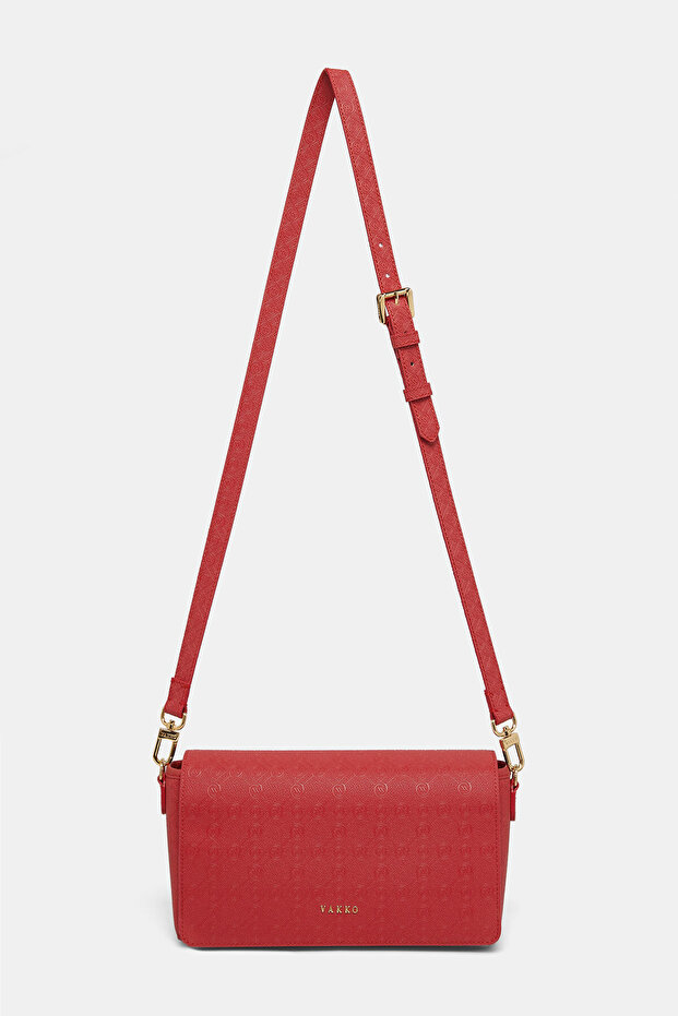 KIRMIZI MONOGRAM ÇANTA - 2