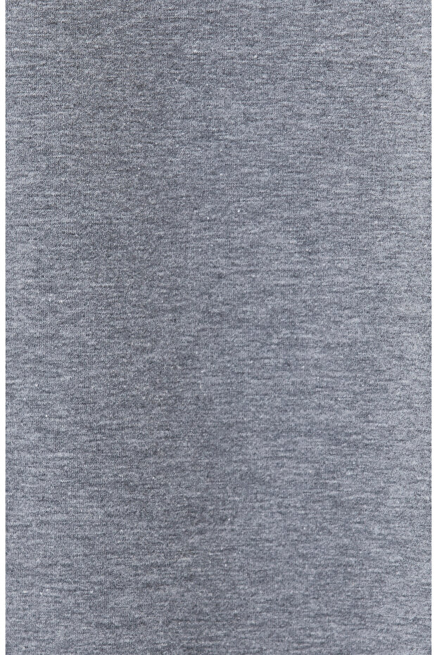 Gri Melanj Tshırt - 7