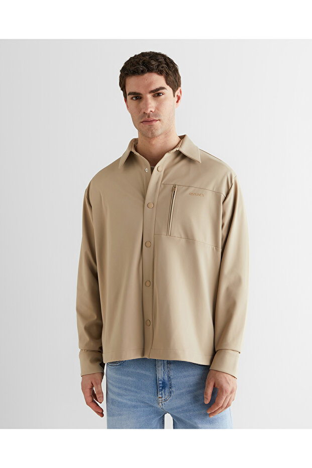 Erkek Bej Gömlek - 1