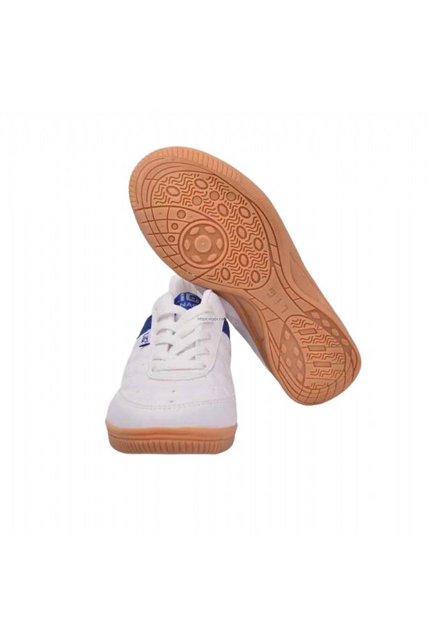 White Futsal Indoor Shoes – Non-Slip Sole Pack Indoor Parkur Sports Shoes
