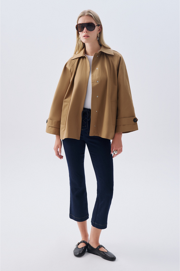 OVERSIZE KISA PARDÖSÜ - 4