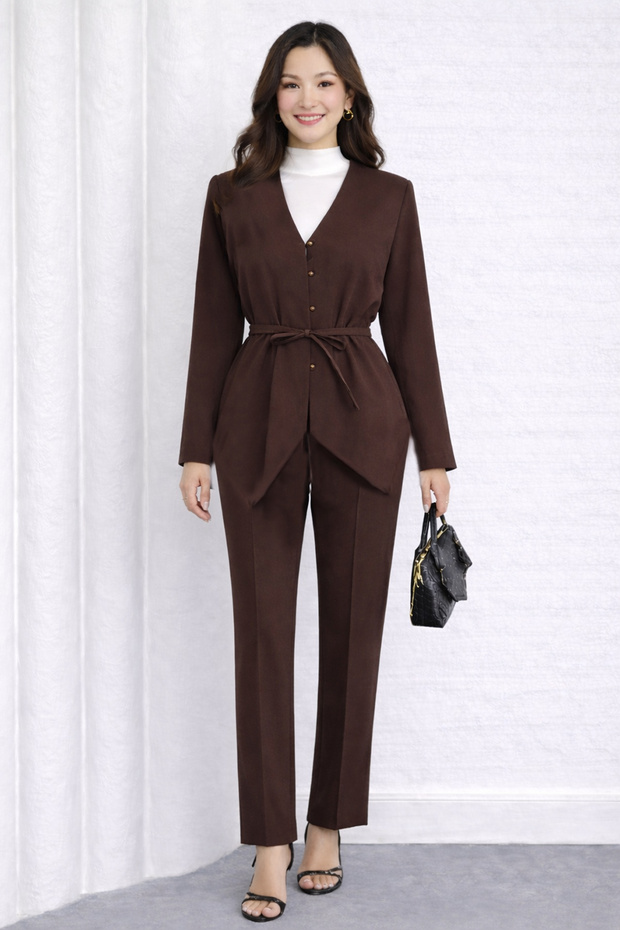 Double Asymmetric Set M3002 Brown