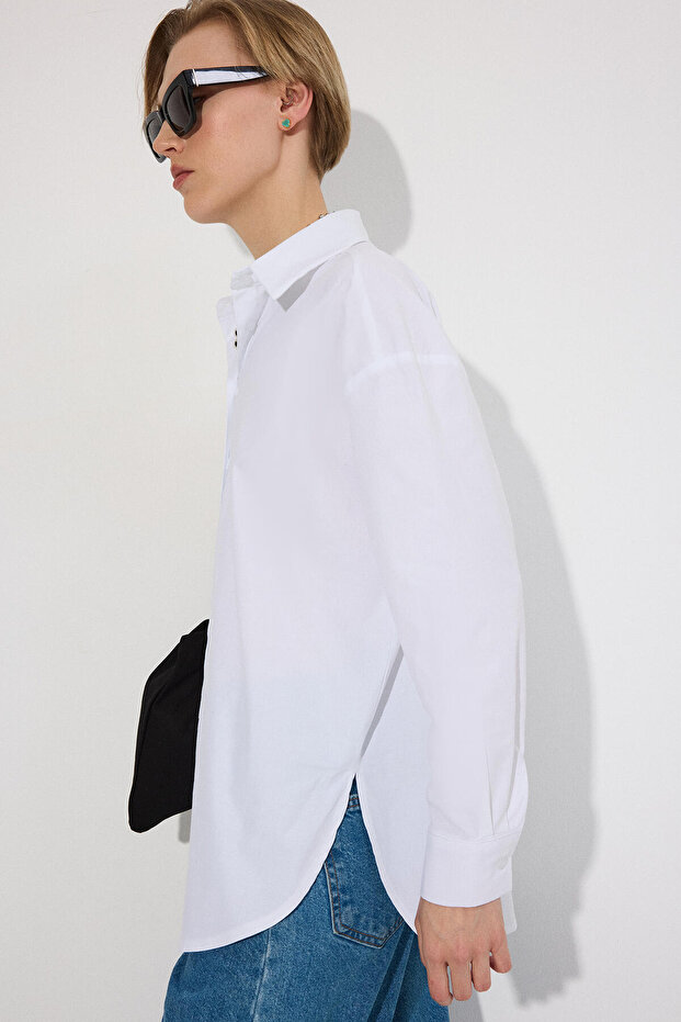 قميص أساسي كبير الحجم - 4