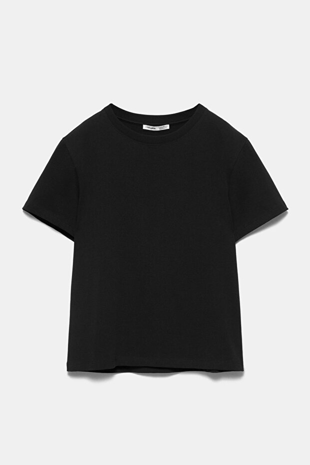 Basic kısa kollu t-shirt - 7