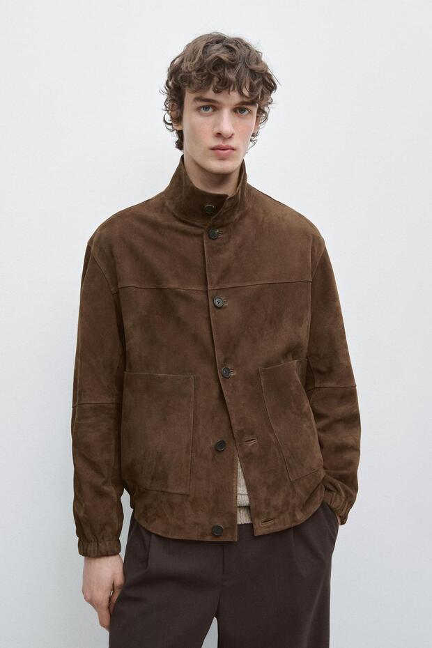 Süet deri ceket - 2