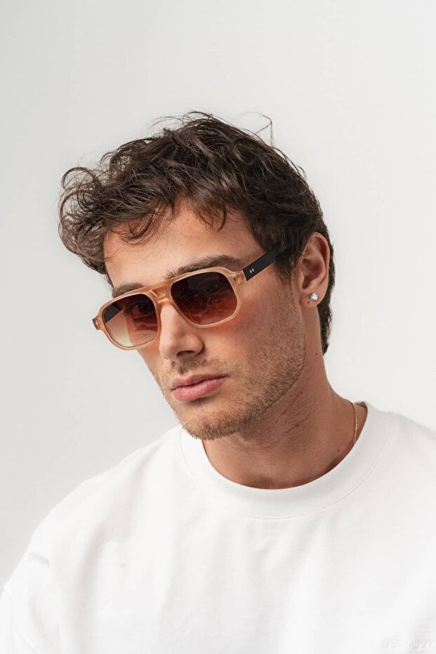 Marbella Ivory Nude Unisex Sunglasses