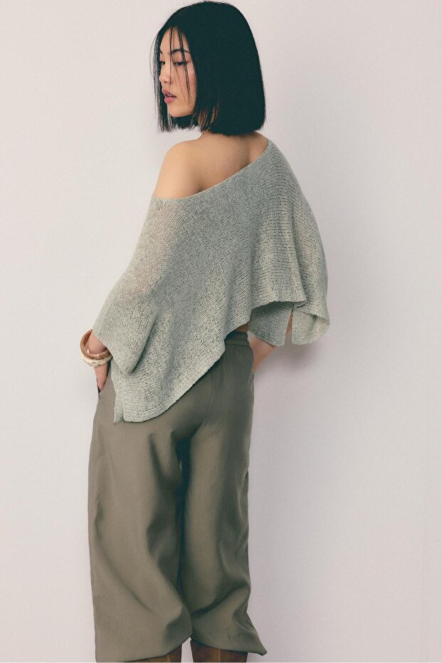 Basic pelerin kesim kazak - 5