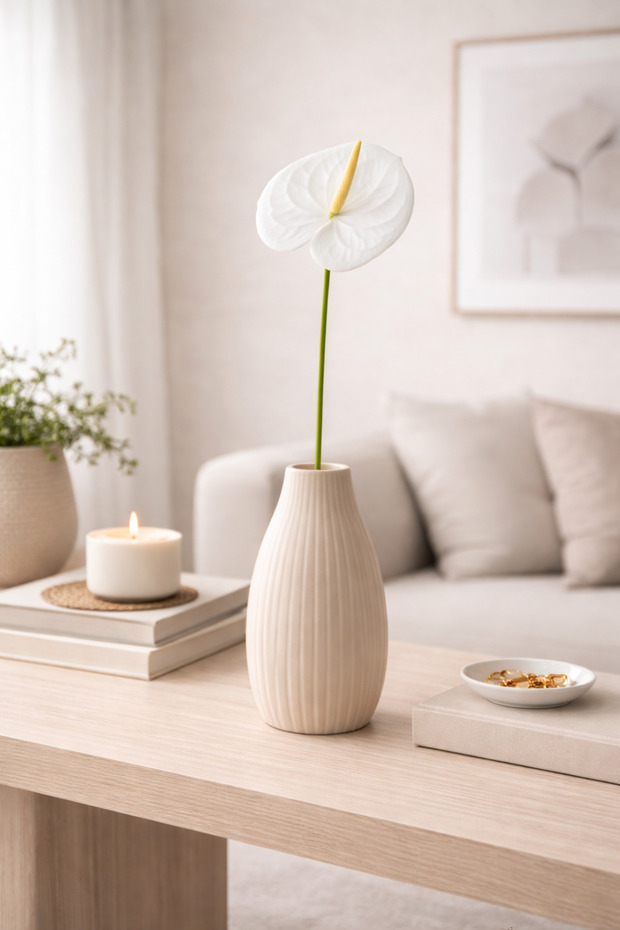 Yapay çiçek anthorium - 1