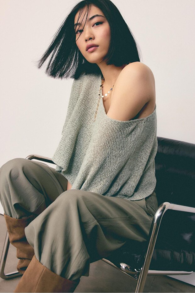 Basic pelerin kesim kazak - 2