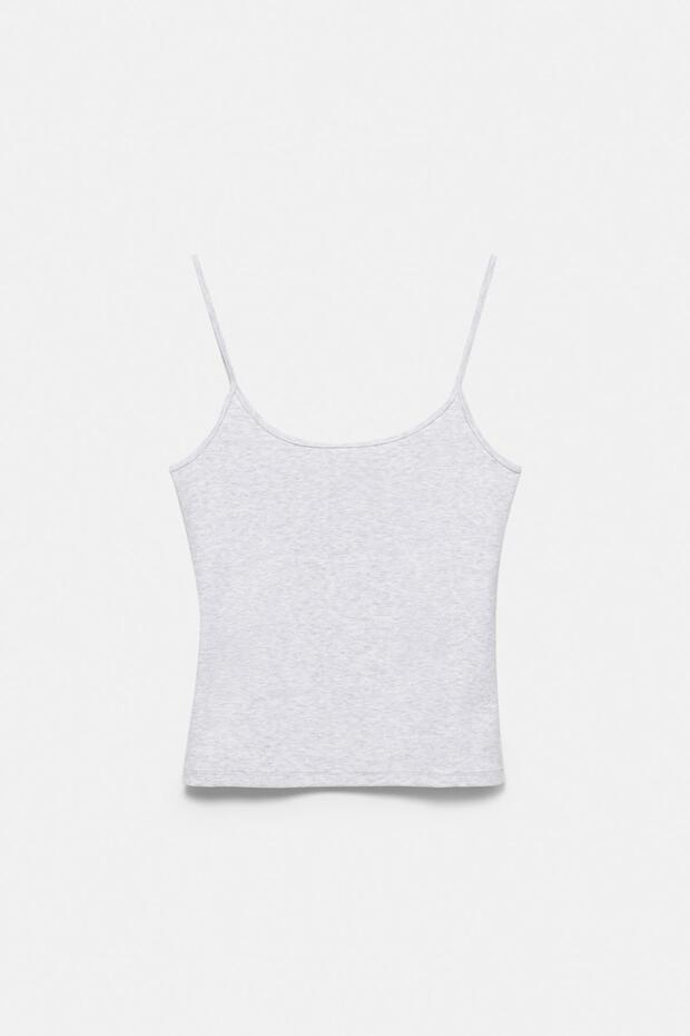 İnce askılı tişört - 8