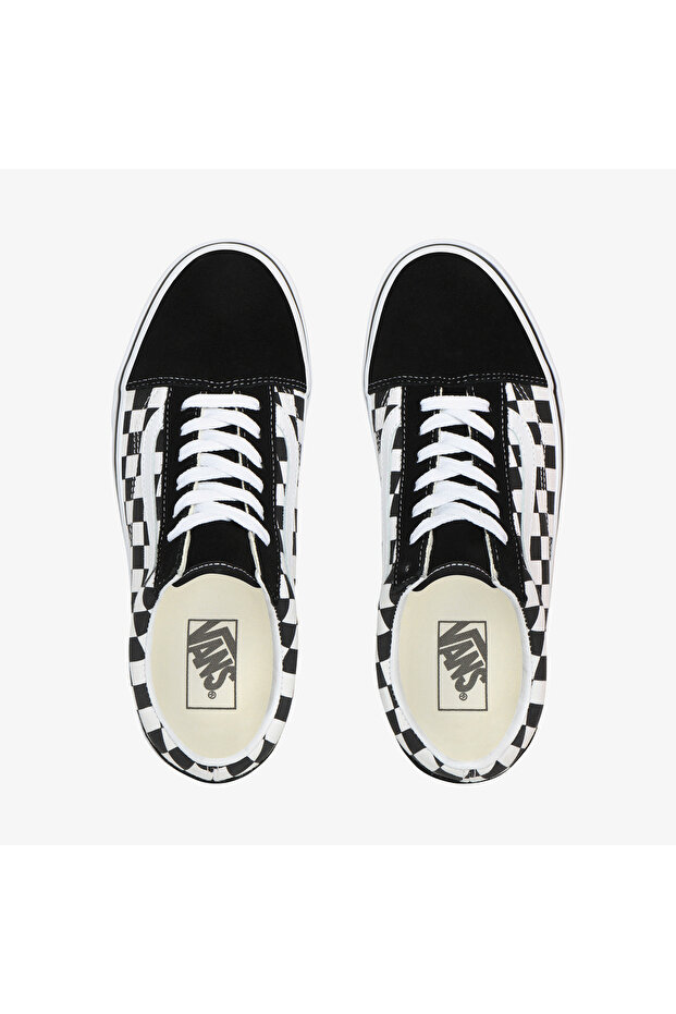 Ua Old Skool Platform Kadın Siyah Sneaker - 8