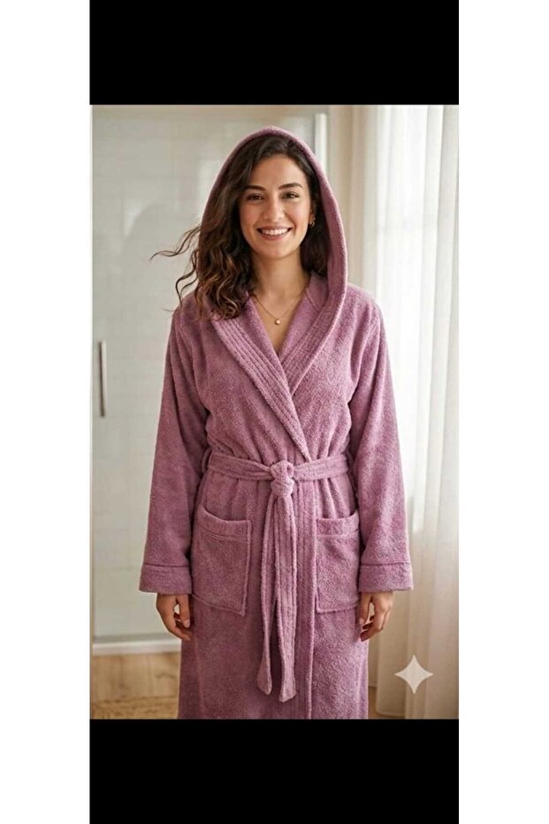 Battal Boy Wide Fit 100% Cotton Women's & Men's Bathrobe