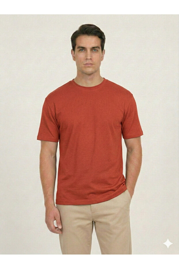 Comfortable Fit 95% Cotton 5% Lycra Premium Basic T-Shirt