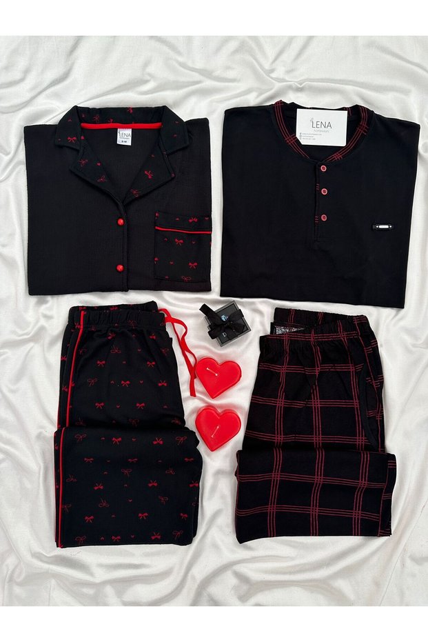 Daily Comfortable Couple Pajama Set (Set of 2)