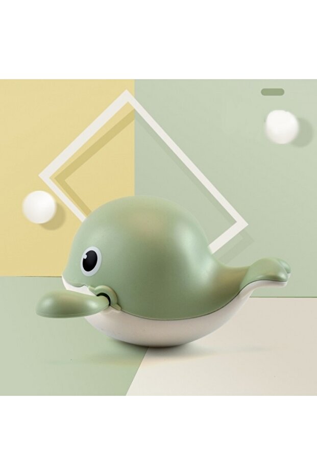 Bath toyGreen Whale - 3