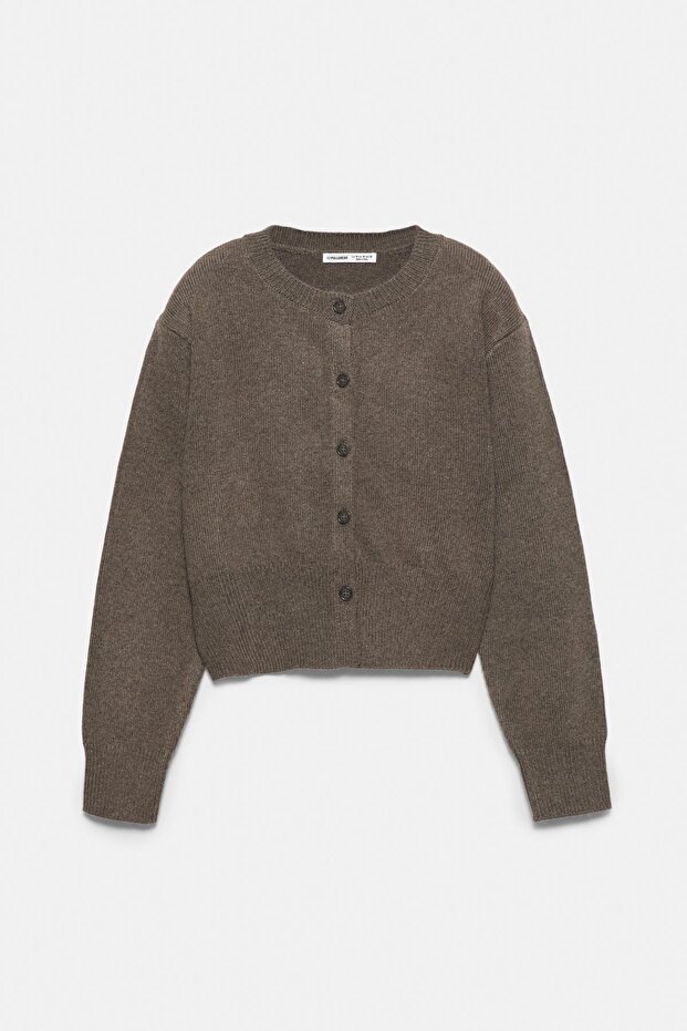 Kısa düğmeli hırka - 7