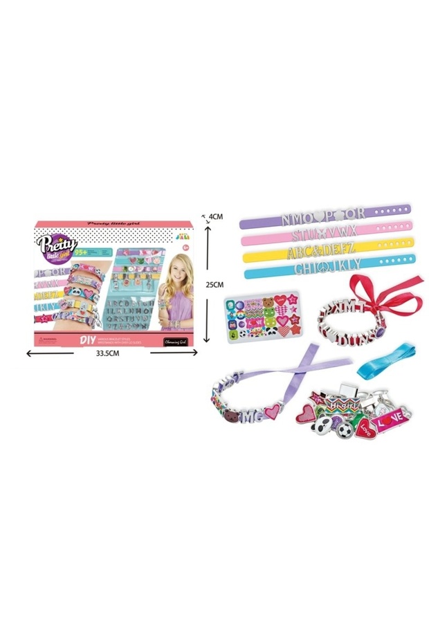 Set creativ- bratari cu litere - 1