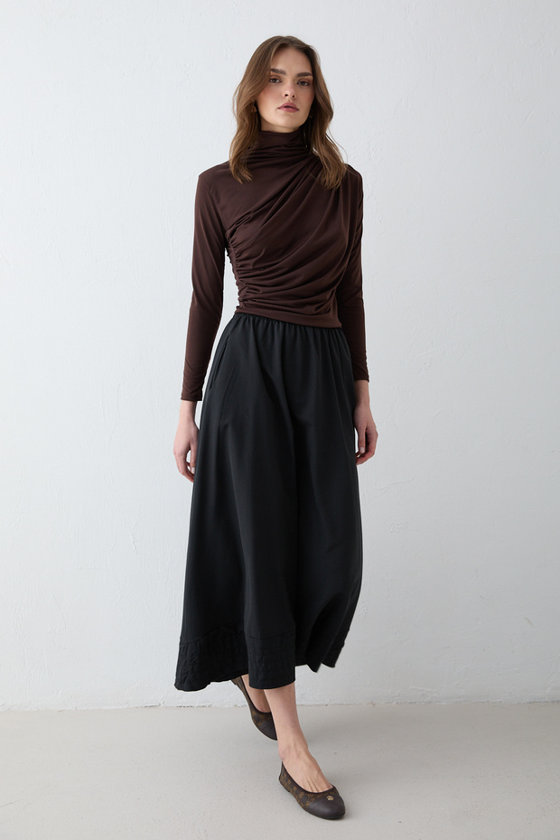 Sandy Drapeli Bluz 68-6233 - 1