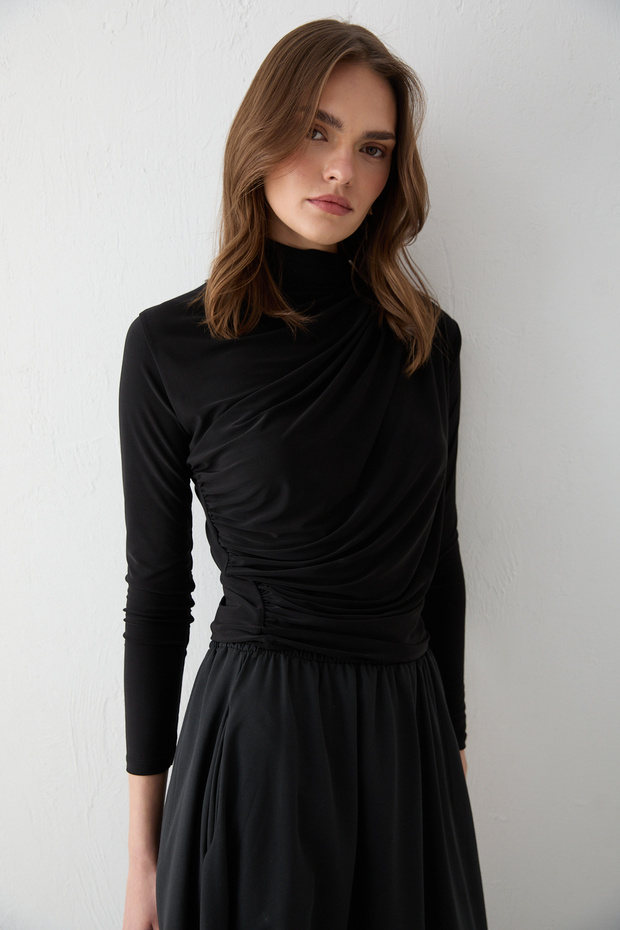 Sandy Drapeli Bluz 68-6233 - 5