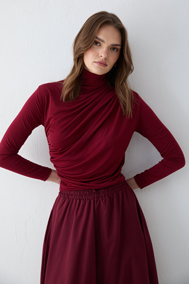 Sandy Drapeli Bluz 68-6233 - 3