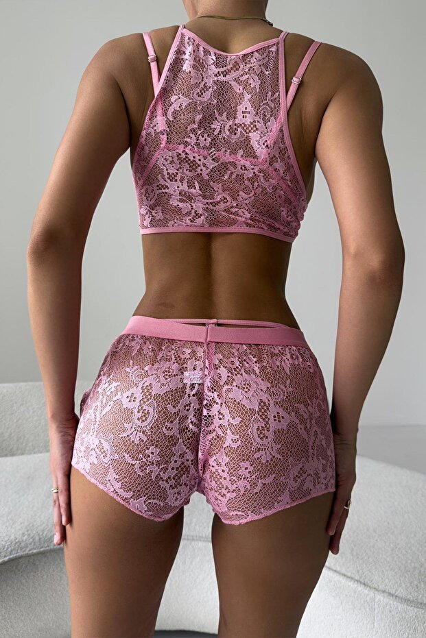 4lü Bralet Set Pembe - 8