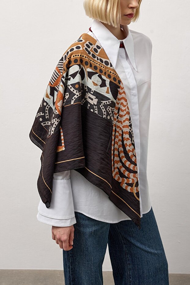 Beyaz Çift Manşetli Regular Gömlek - 2