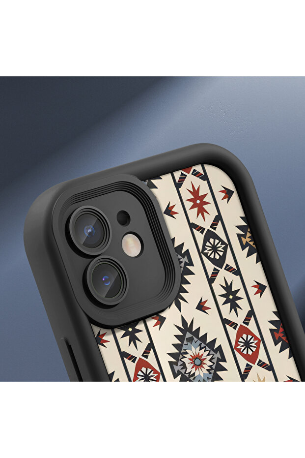 حافظة هاتف آيفون 8 بلس متوافقة مع الهاتف، حافظة هاتف رفيعة وناعمة من السيليكون بنمط عتيق - 5