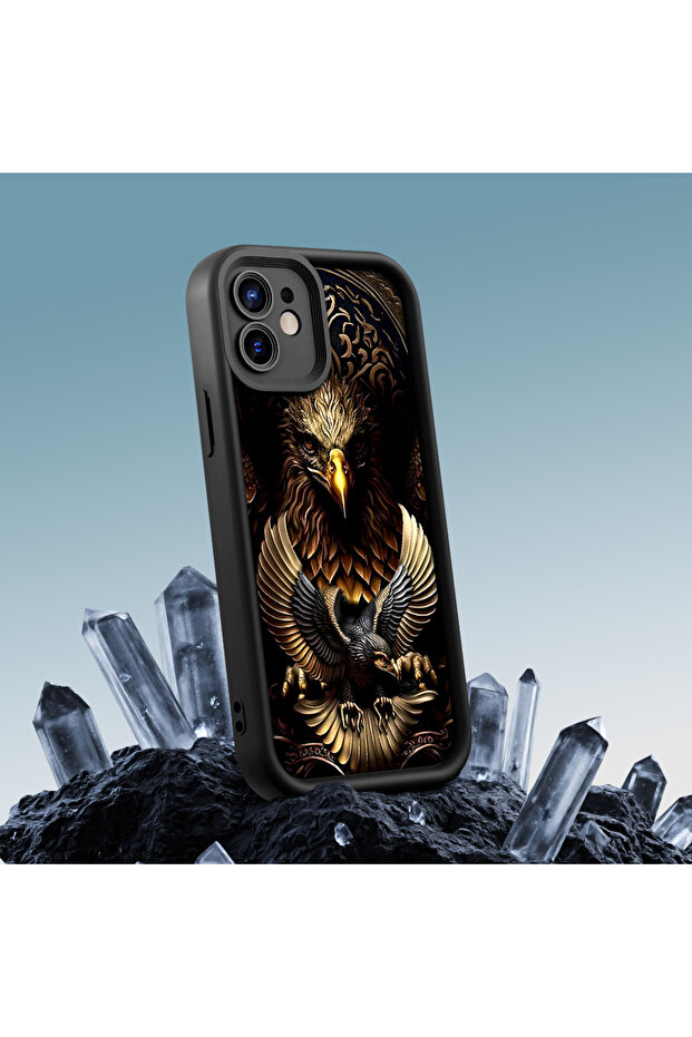 iPhone 7 Plus Compatible Case Thin Soft Silicone Phone Case Eagle Pattern - 8