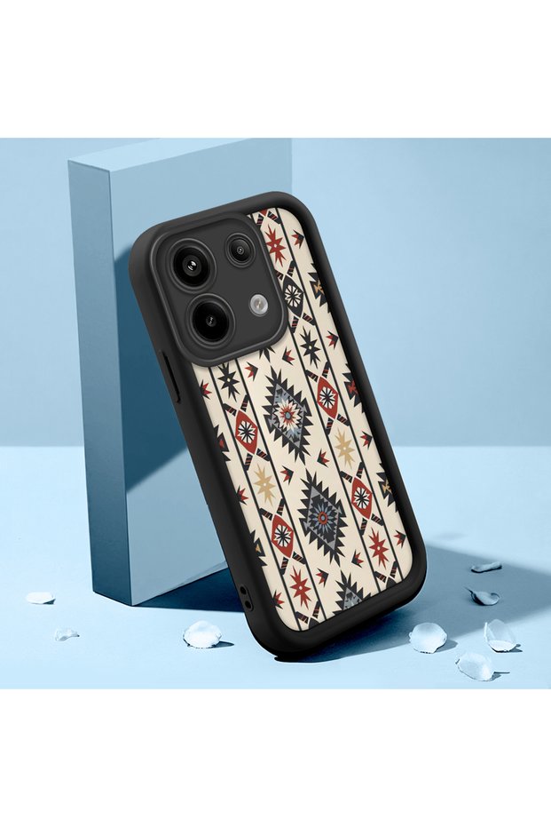 Redmi Note 13 Pro 5g Compatible Case Slim Soft Silicone Phone Cover Vintage Pattern