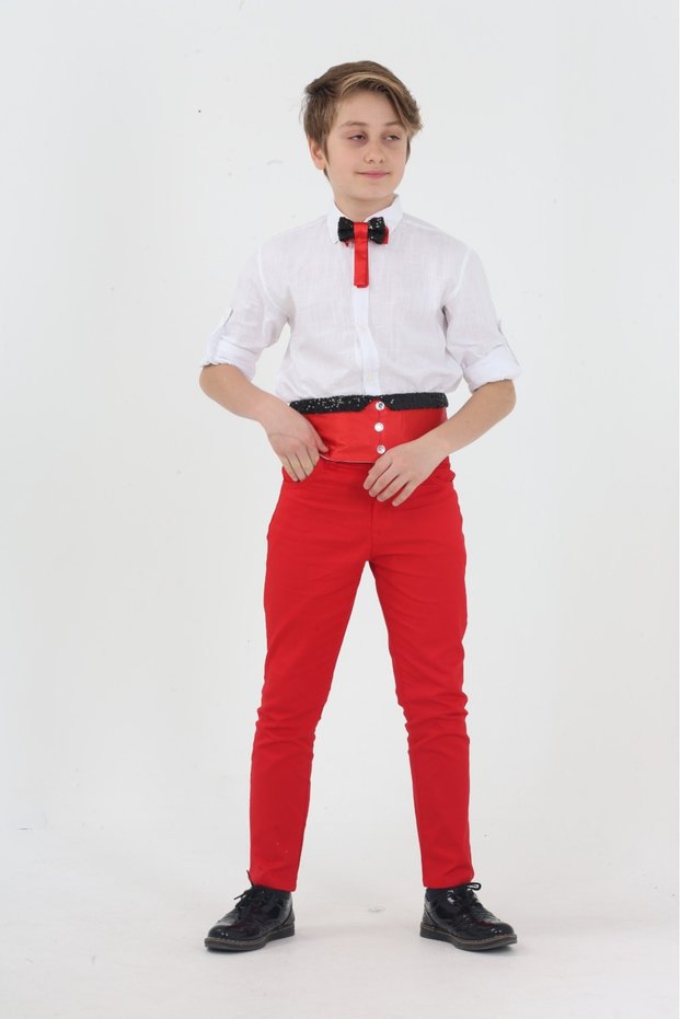 23 April Show Outfit - Men's Top and Bottom Set